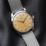 Omega Acier Patine " tache de café "