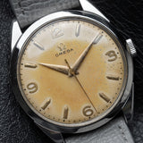 Omega Acier Patine " tache de café "