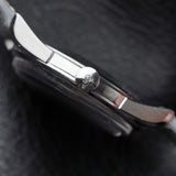 Omega Acier Patine " tache de café "