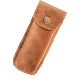 Pochette montre en cuir – Cognac