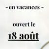 Vacances d'été 2026